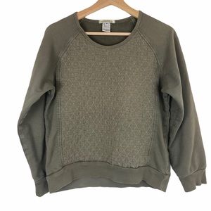 Prairie Underground Quilted Sweatshirt School Daze